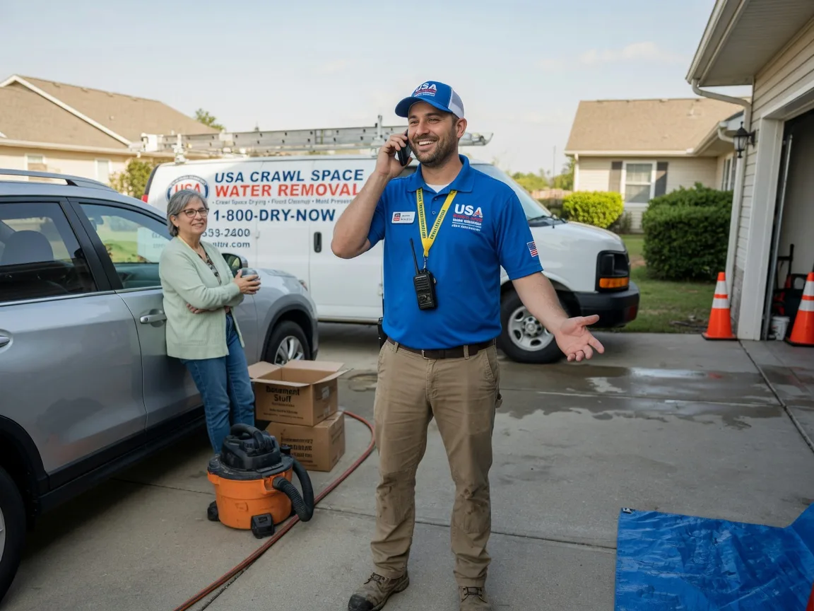 Crawl Space Water Removal Odell, TX FAQs